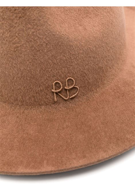 Cappello fedora in feltro in marrone Ruslan baginskiy - donna RUSLAN BAGINSKIY | FDR037FWRB037